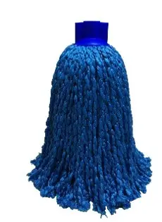[014] TRENZA DE MICROFIBRA AZUL