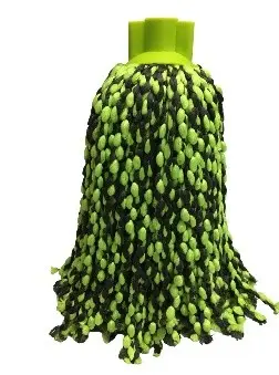 [18] TRENZA DE MICROFIBRA VERDE/NEGRO