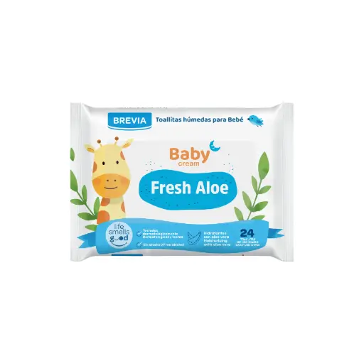 [0018600] T. BEBE BABY CREAM  FRESH ALOE 24UD